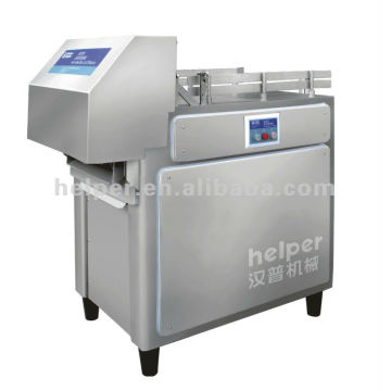 Frozen meat cutting machine